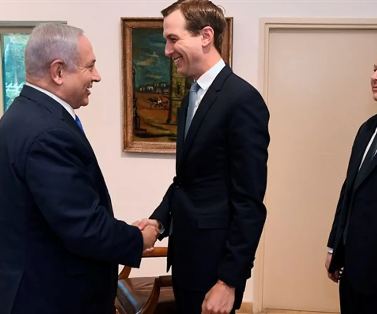 Netanyahu, Kushner and Greenblatt