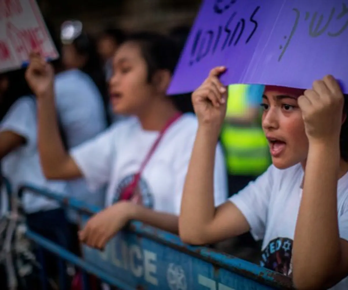 Filipino workers protest deportation plans, June 11th 2019