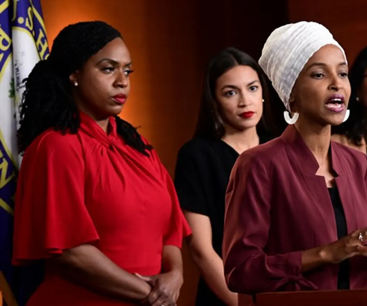 Pressley, Ocasio-Cortez, Omar, and Tlaib hold news conference