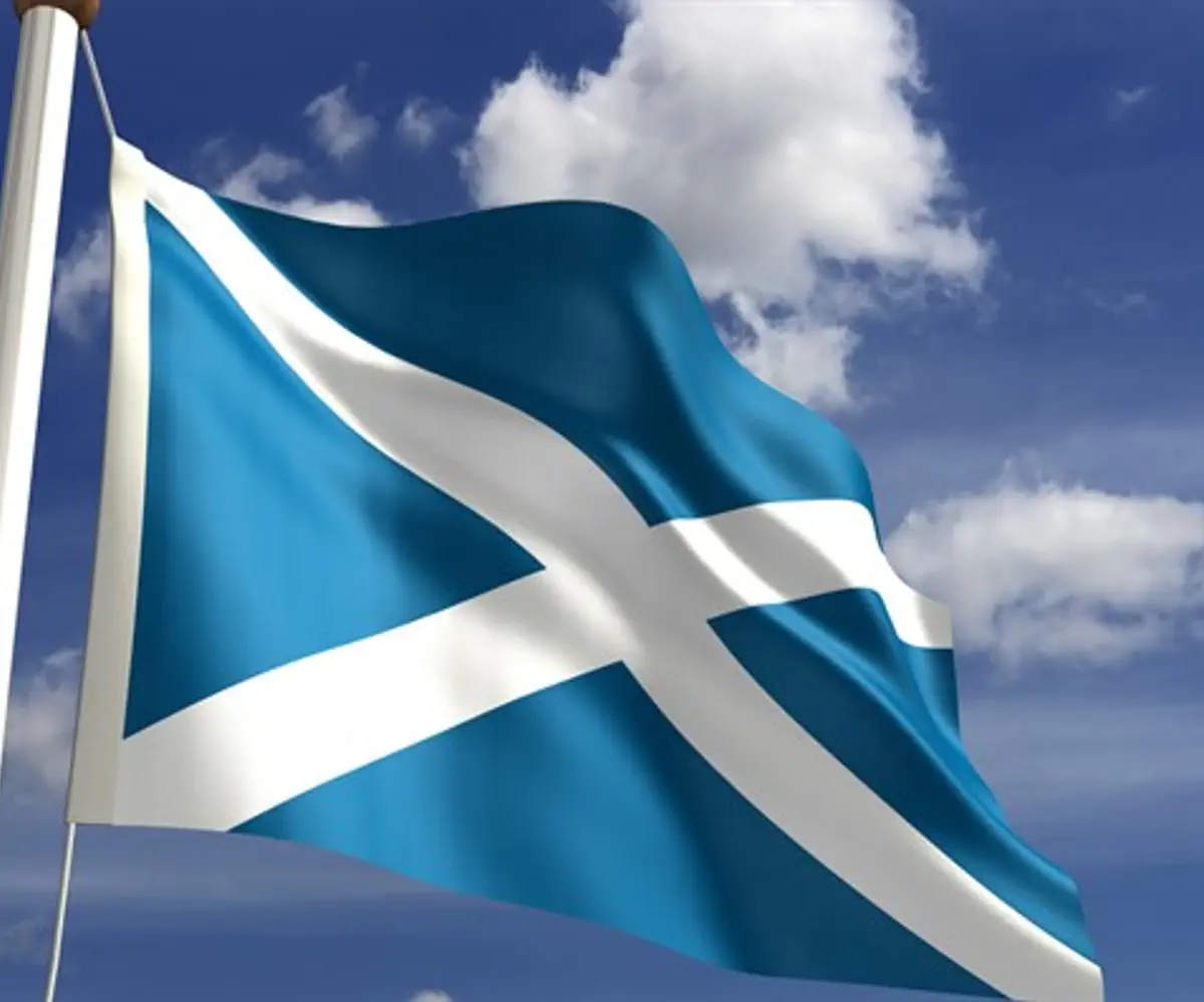 Scottish flag/flag of Scotland