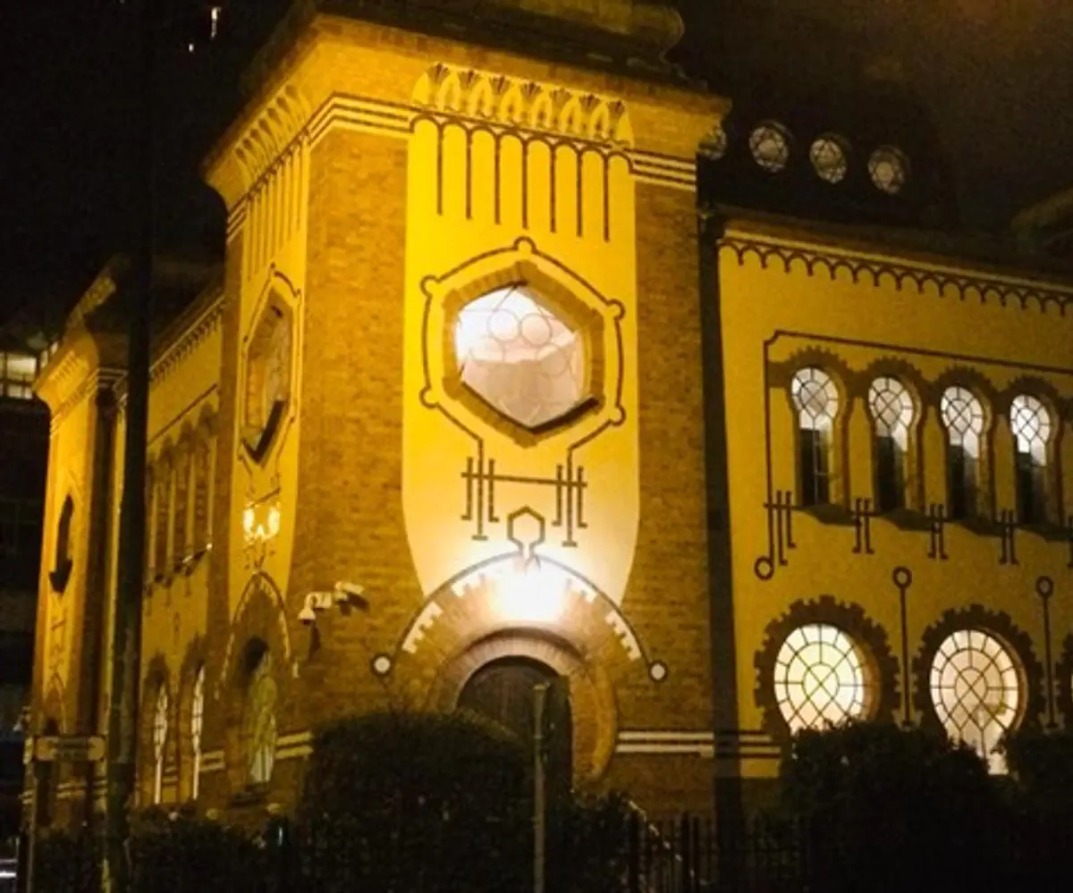 Sinagoga de Malmo.  Suecia
