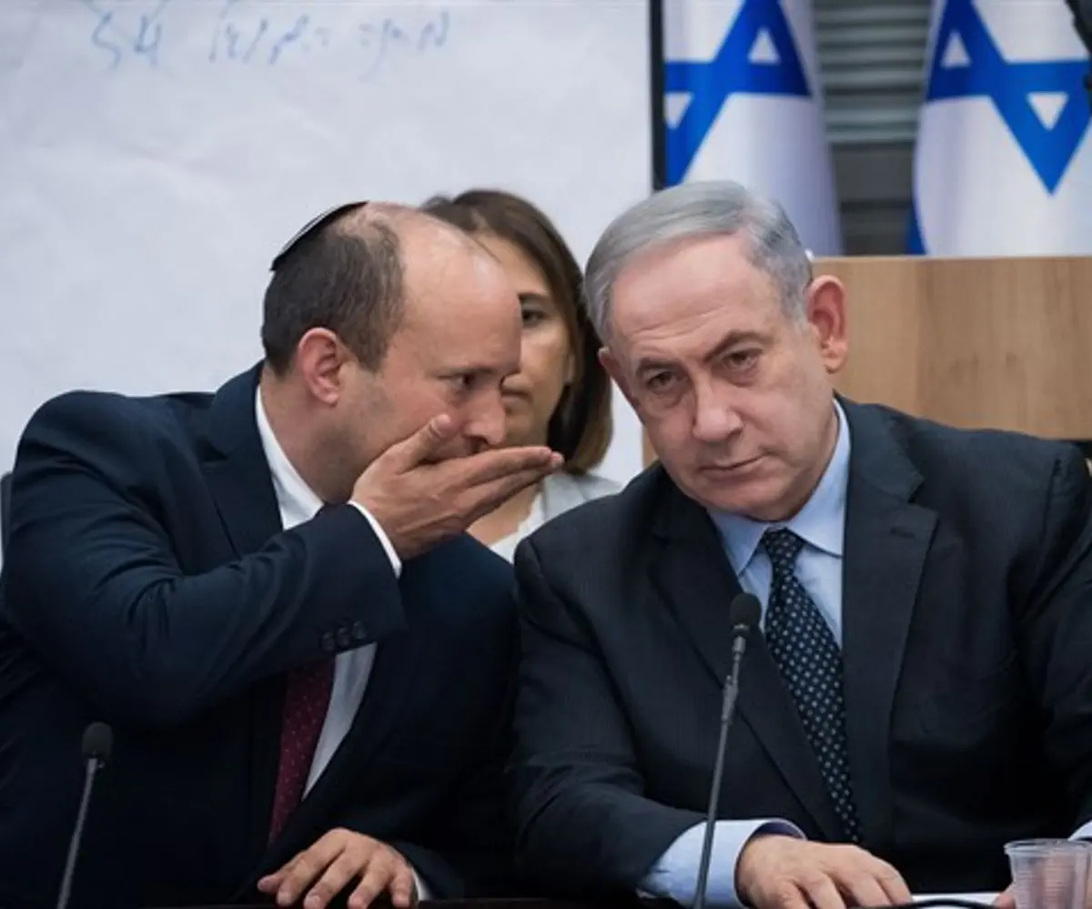 Bennett and Netanyahu (archive)