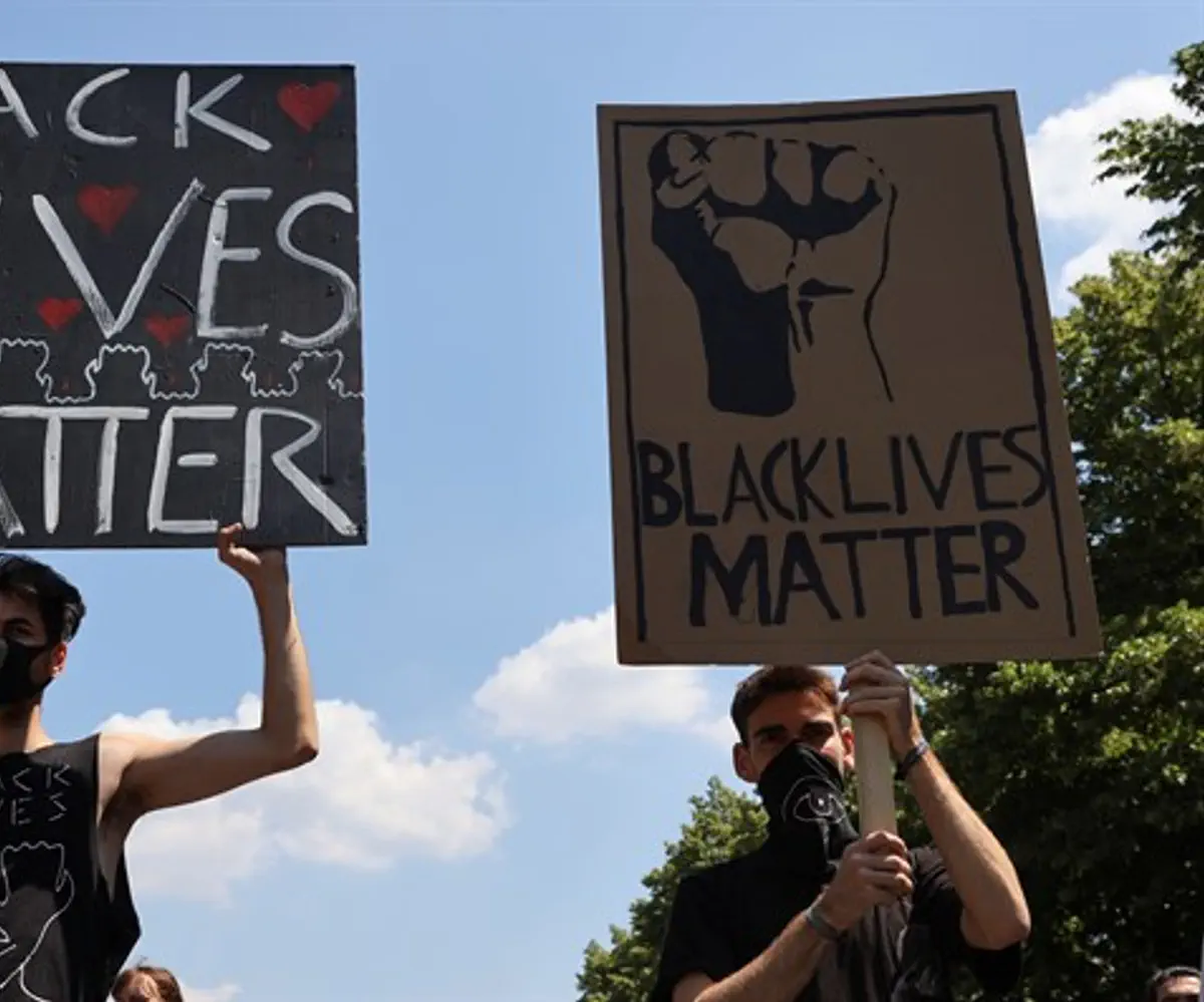 Black Lives Matter protesters