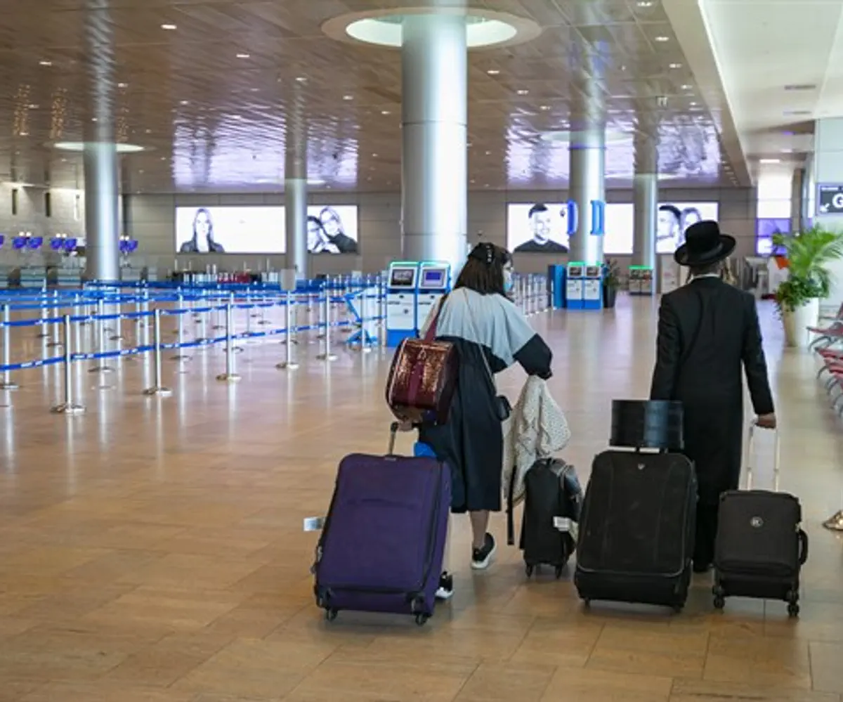 Ben Gurion Airport during the coronavirus outbreak