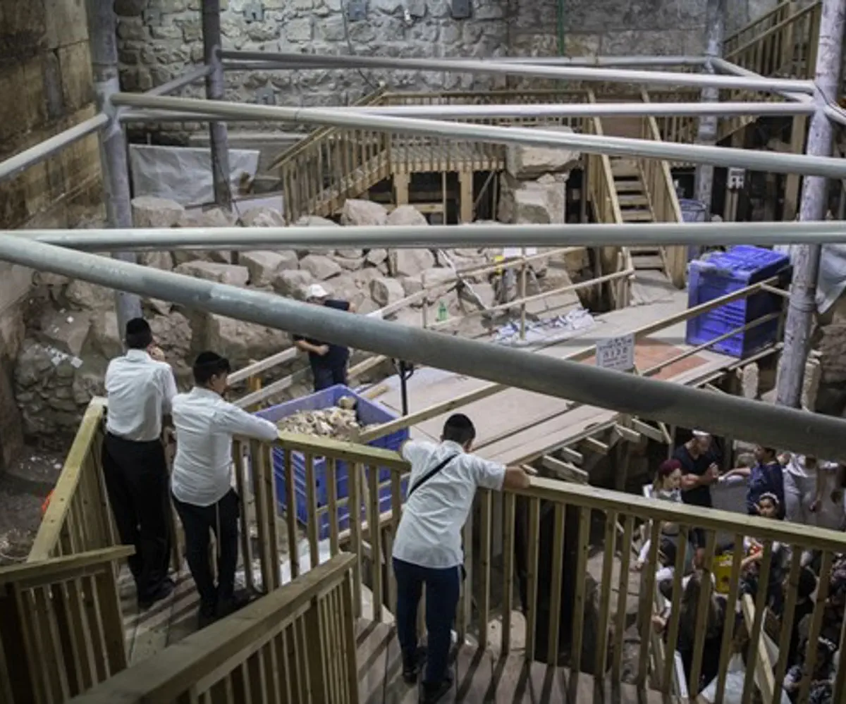 Temple Mount excavations