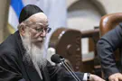 MK Yaakov Litzman to sign plea bargain