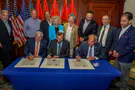 Nassau County, Binyamin Region, sign twin cities agreement