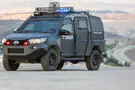 Israel Police introduces a new light armored jeep