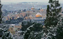 שלג בירושלים, בגולן וביו"ש