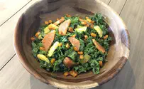 Kale Salad with Citrus and Butternut Squash