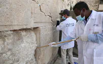 Western Wall receives traditional cleaning ahead of Passover