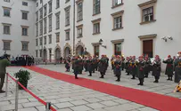"התקווה" בארמון הנשיאות בווינה