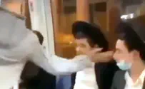 Watch: Full video of Arab slapping haredi on train released 