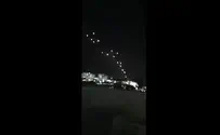 Watch: Iron Dome intercepts dozens of rockets