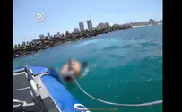Watch: Police rescue kids pulled out to sea off Ashdod coast