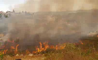 Large fire in Jerusalem hills threatening nearby towns