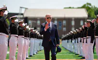 Watch: Biden checks time during ceremony for fallen soldiers