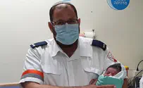 התינוקת נולדה בחניית בית החולים