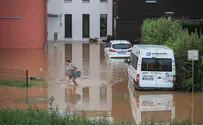11 בני אדם נספו בהצפות בגרמניה