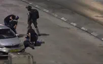 Watch: Terrorists caught red-handed attacking Israeli officers