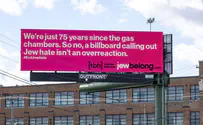 Pink billboards bring Antisemitism Awareness to Greater Boston