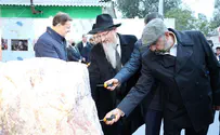 אבן פינה לשחזור בית הכנסת הגדול בסמרה