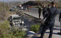 4-month-old baby badly injured in car crash near Havat Gilad