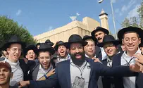 Watch: Thousands attend Shabbat Hayei Sarah in Hebron
