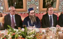 ועידת השלום: הרב פינטו נפגש עם השגרירים 