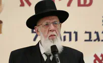 Condition of head of Council of Torah Sages of Shas deteriorates