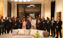 25 African ambassadors join event with Israeli rep.