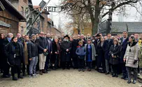 European Politicians visit Auschwitz-Birkenau death camp