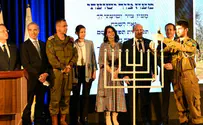 Bennett at Hannukah lighting: A good spirit is blowing in Israel