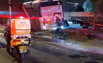 אישה נהרגה מפגיעת אוטובוס בתל אביב