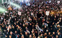 אלפים בהפגנת הימין בכיכר הבימה בתל אביב