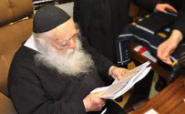 הרב קנייבסקי במכתב חריף נגד השר הנדל