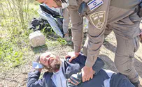 Police violence against yeshiva students in Homesh