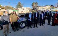 Religious Zionism party MKs meet in Shimon Hatzadik neighborhood