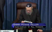At U.S. Senate, Senior Chabad Rabbi Offers Prayer for the Nation
