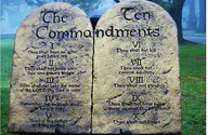 Who actually said the 10 Commandments at Sinai?