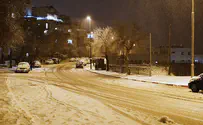 שלג בירושלים, גשמים חזקים ושיטפונות