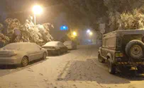 Stormy weather continues, snow expected in Jerusalem