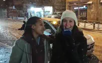 ערוץ 7 עם הירושלמים שיצאו לבלות בשלג