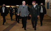 IDF chief of staff meets German Chief of Defense