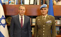 Amb. Erdan meets new UNIFIL commander