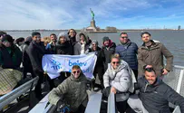 12 disabled IDF veterans visit New York