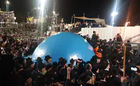 Watch: Thousands at Lag Ba'omer celebrations in Meron