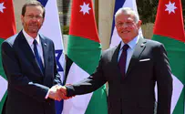 King Abdullah condemns Bnei Brak shooting in meeting with Herzog