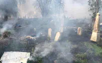 אוקראינה: בית קברות יהודי נפגע בהפצצות