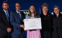 Swiecas honored with Jerusalem Award for Building the Land